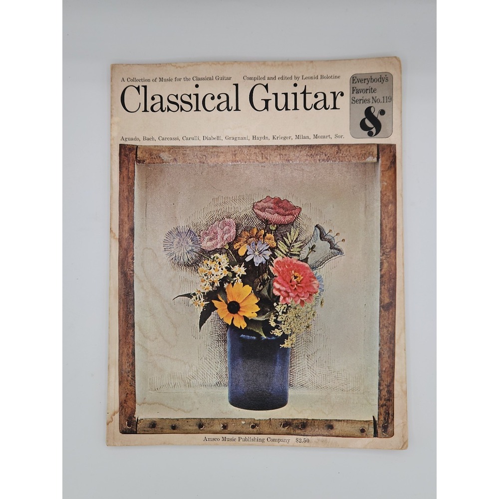 Classical Guitar Leonid Bolotine Player Tuning Sheet Music‎ Chords Book